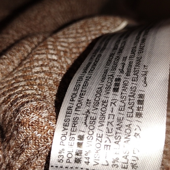 Mango Ribbed Squared neckline t-shirt Size XL - Picture 7 of 7